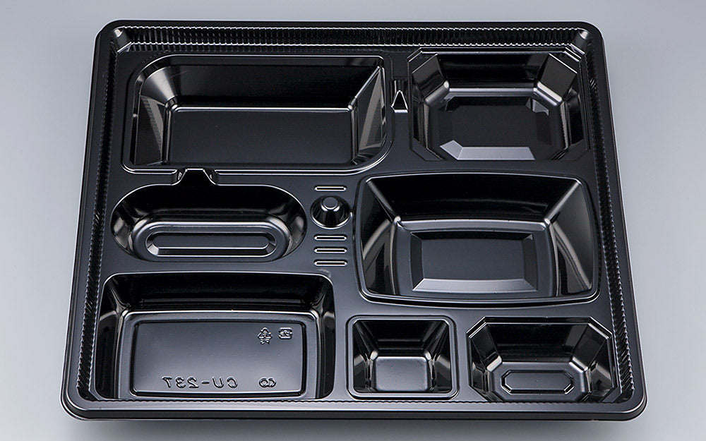 仕出し容器 CU-237 黒本体（N）