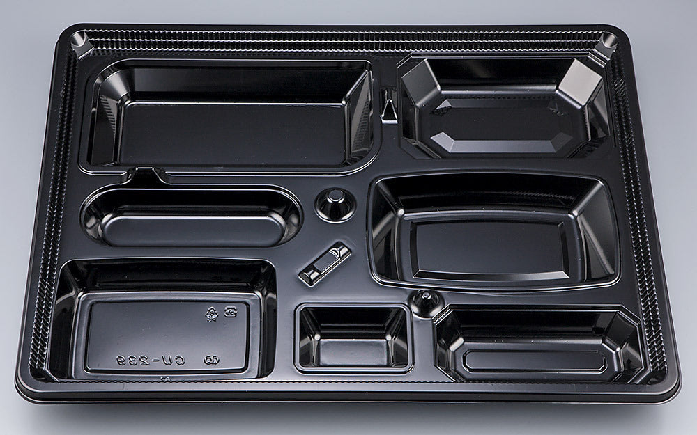 仕出し容器 CU-239 黒本体（N）