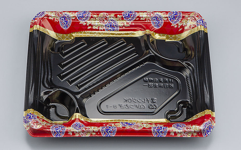 弁当容器 CBFつむぎ8-1 紅てまり本体