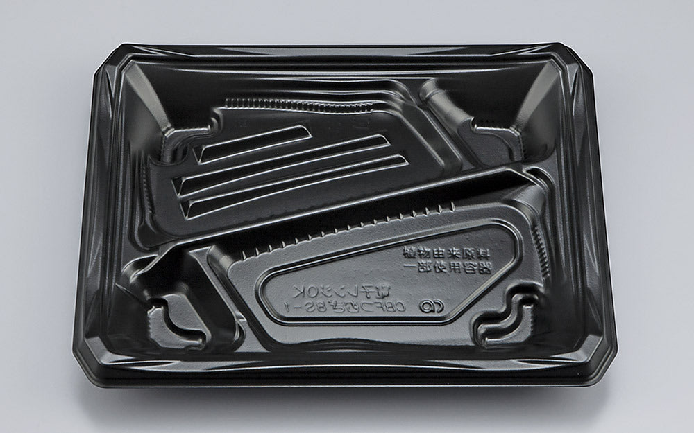 弁当容器 CBFつむぎ8S-1 黒本体