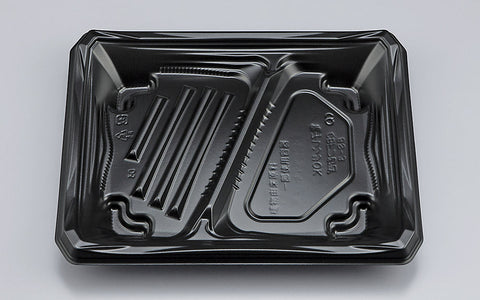 弁当容器 CBFつむぎ8S-3 黒本体