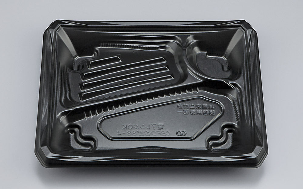 弁当容器 CBFつむぎ8S-4 黒本体