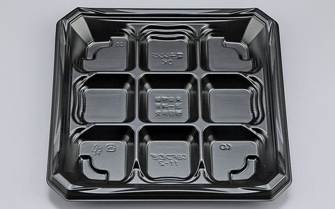 弁当容器 CBFつむぎ11-2 黒本体