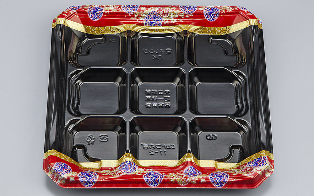 弁当容器 CBFつむぎ11-2 紅てまり本体