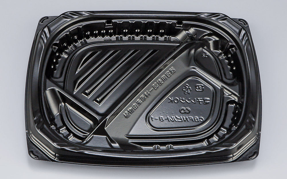 弁当容器 CBFNビルト8-1 黒本体