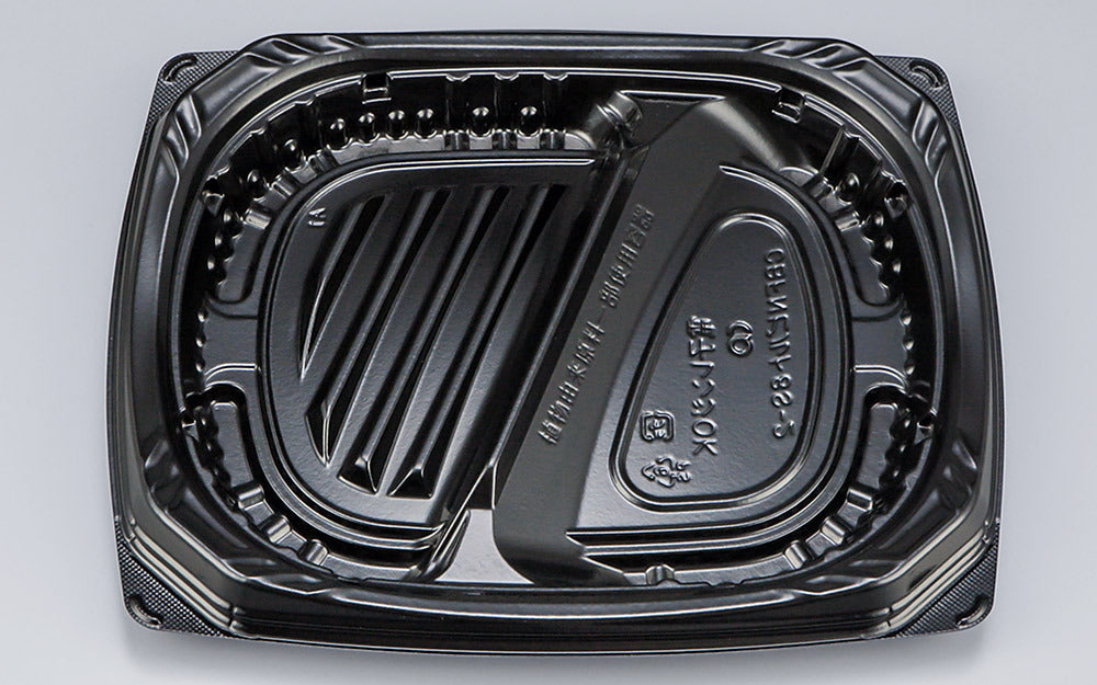 弁当容器 CBFNビルト8S-2 黒本体