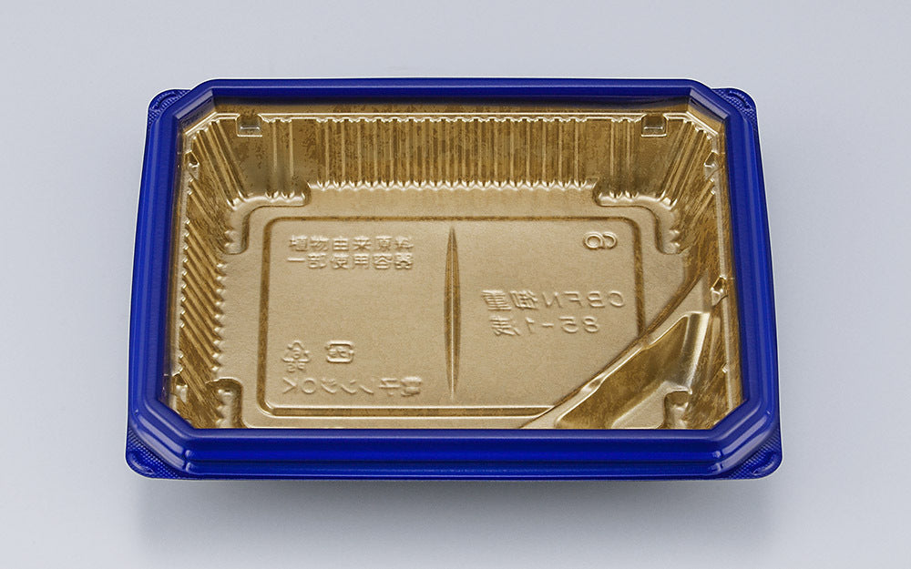 丼・重 CBFN御重85-1浅 昇箔紺本体