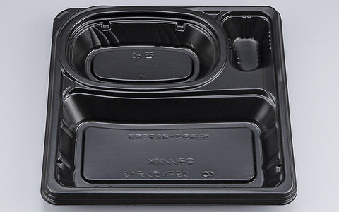 弁当容器 CBFNランチ13 黒本体
