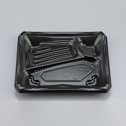 弁当容器 CBFつむぎ8S-4 黒本体