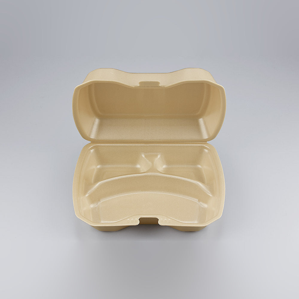 弁当容器 TN-613-3 キャメル