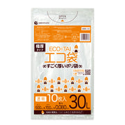 サンキョウプラテック ゴミ袋 MBN-33 透明 30L （500×700×0.08mm）1袋10枚×30冊