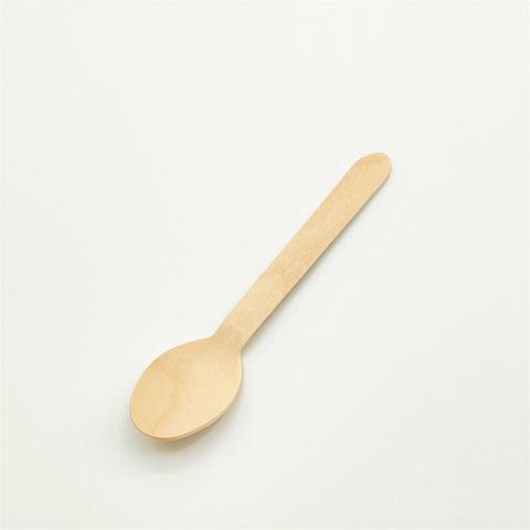 木製スプ－ン160 バラ(100本入透明袋）