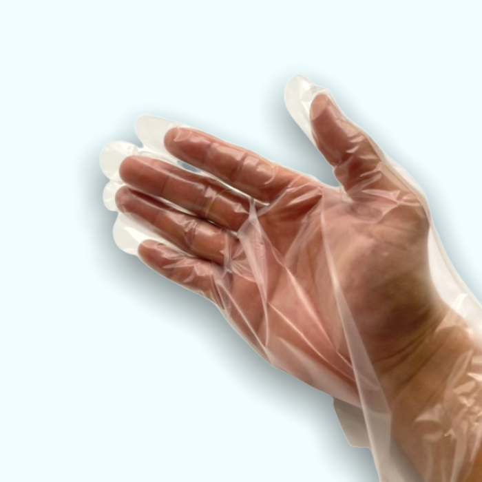 No.341 ポリクリーンエンボス 半透明 箱入 Mサイズ