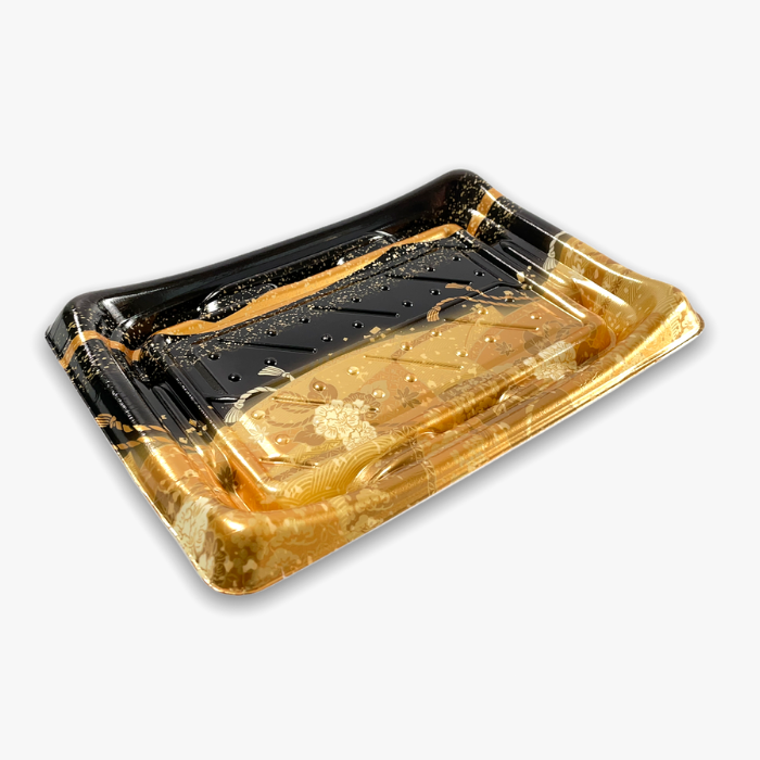 寿司8貫用　SFうま皿24　優　本体(215×145mm)