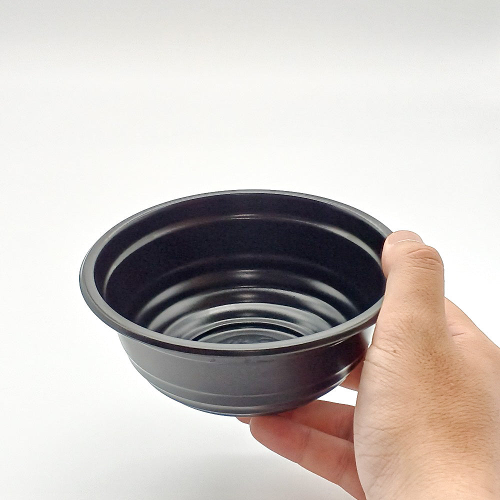 低発泡 プラスチックどんぶり容器 BF-360-B 黒 本体