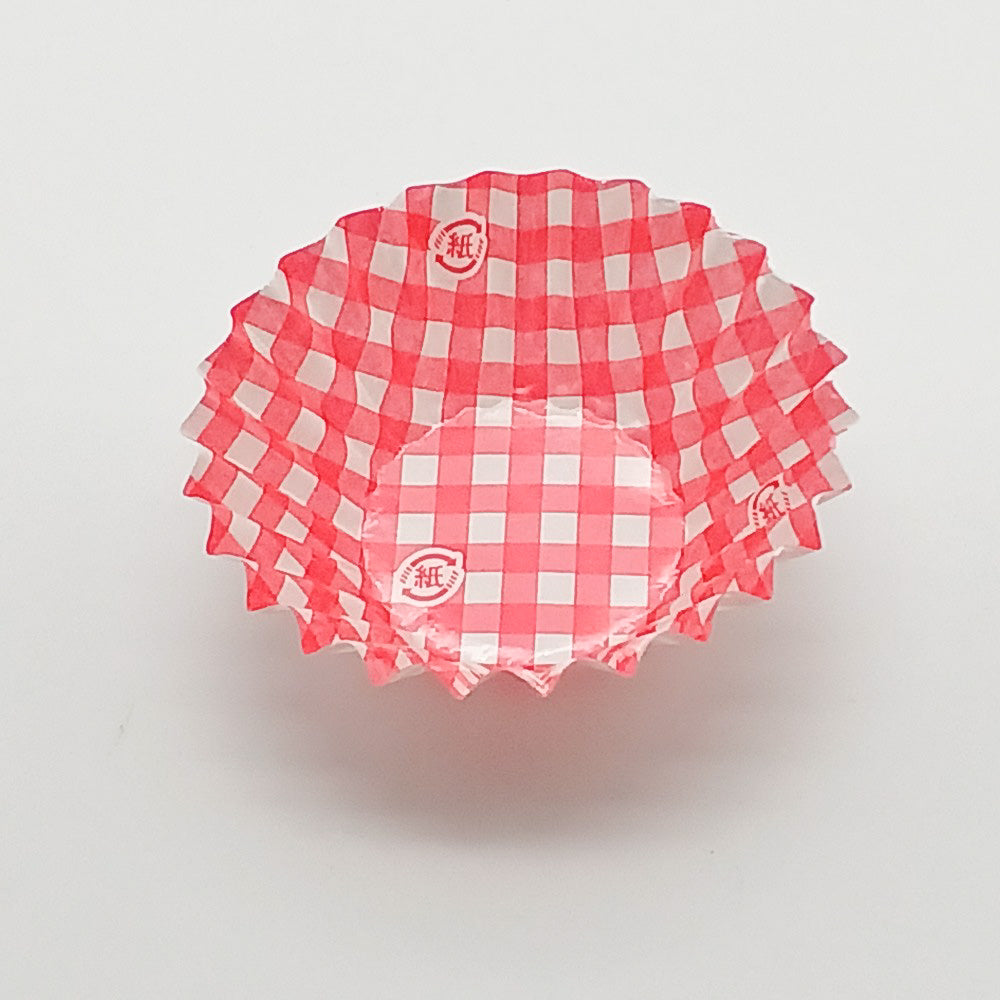 フードケース ペーパーラミ格子赤６Ｆ（500枚）