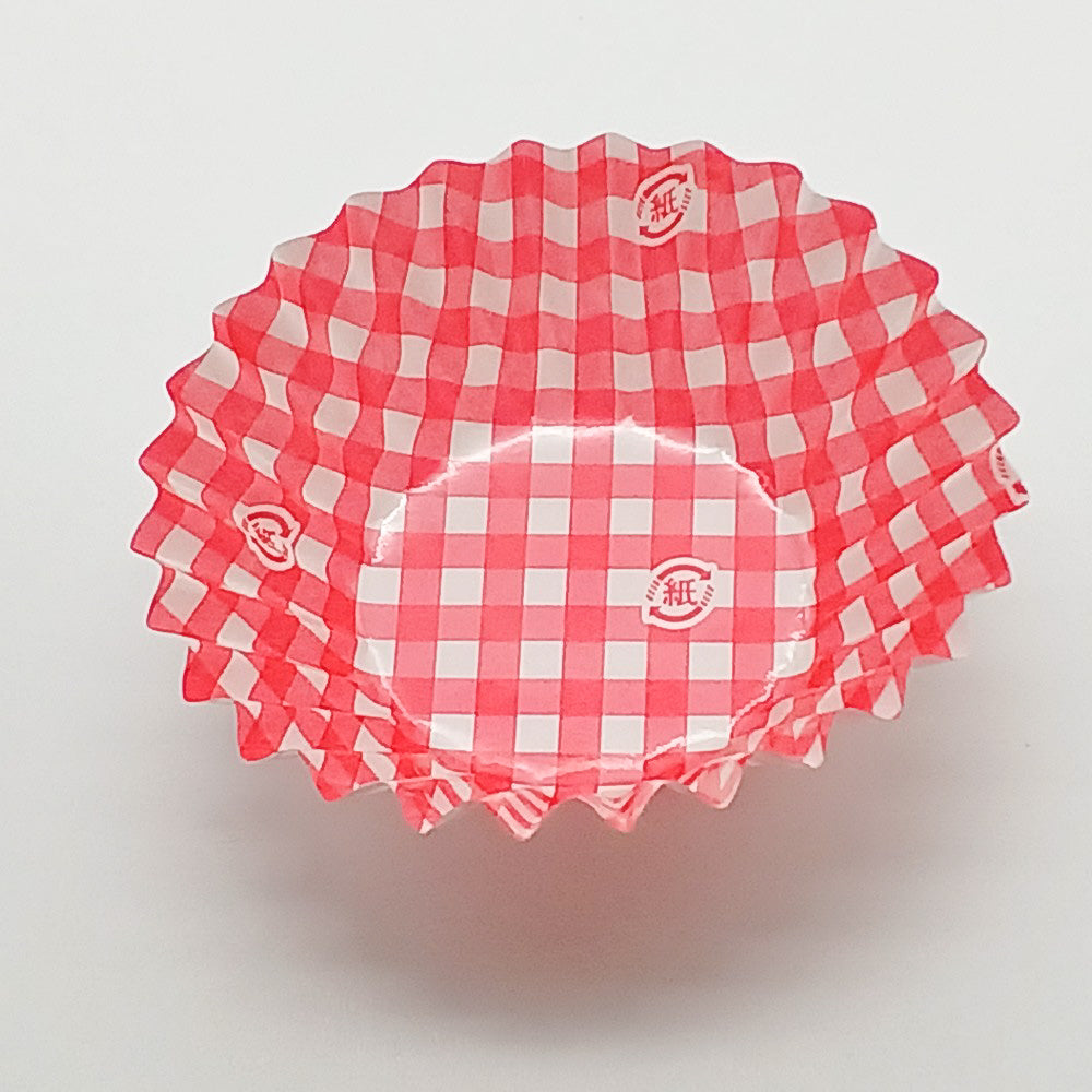 フードケース ペーパーラミ格子赤７Ｆ（500枚）