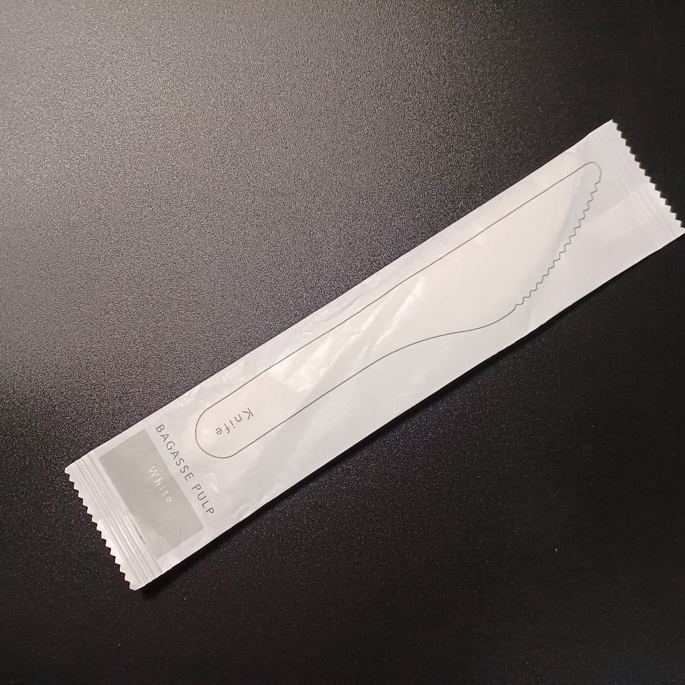 バガスパルプナイフ160 ホワイト