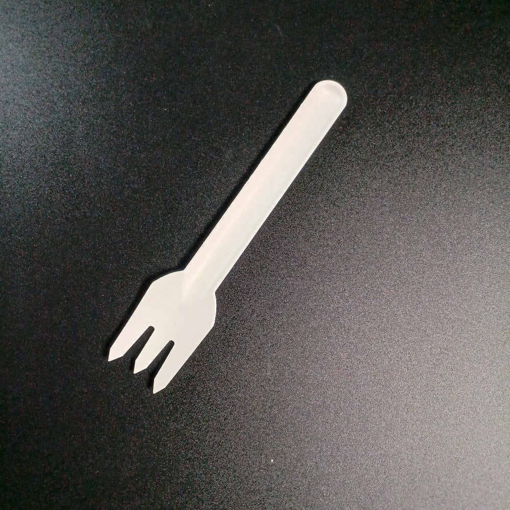 バガスパルプフォーク160 ホワイト