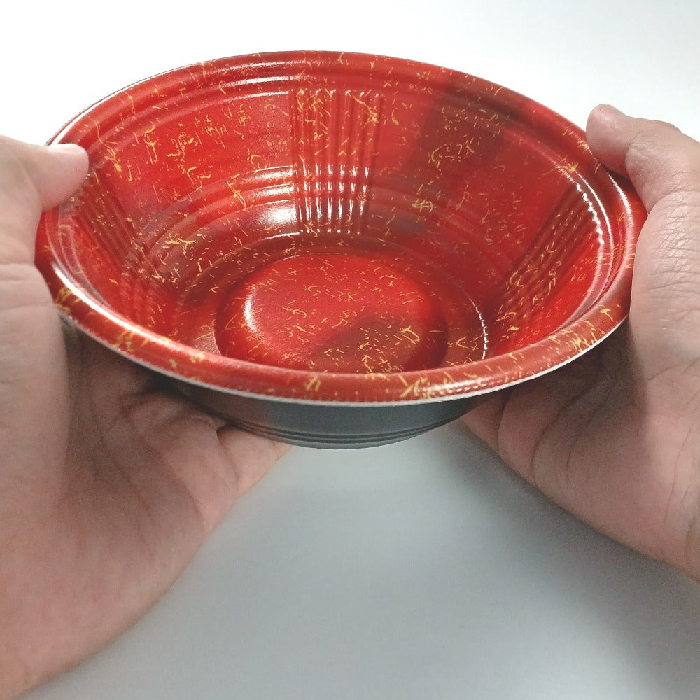 MFPホット麺18小（60）R　ゆら赤黒　本体