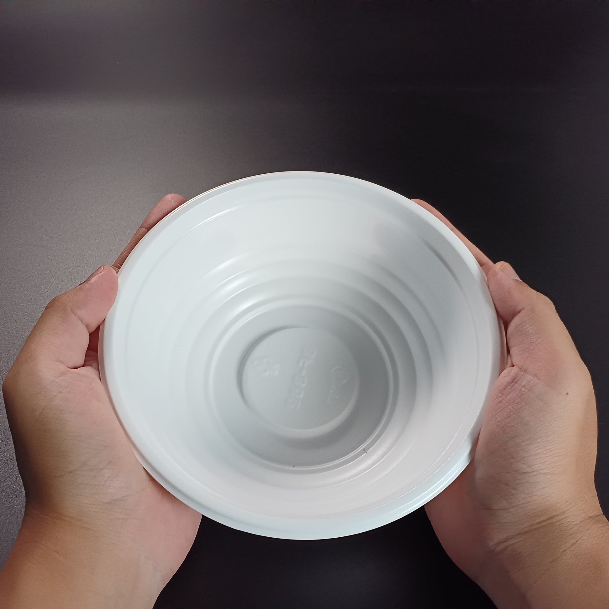 低発泡 プラスチックどんぶり容器 BF-362 ホワイト 本体