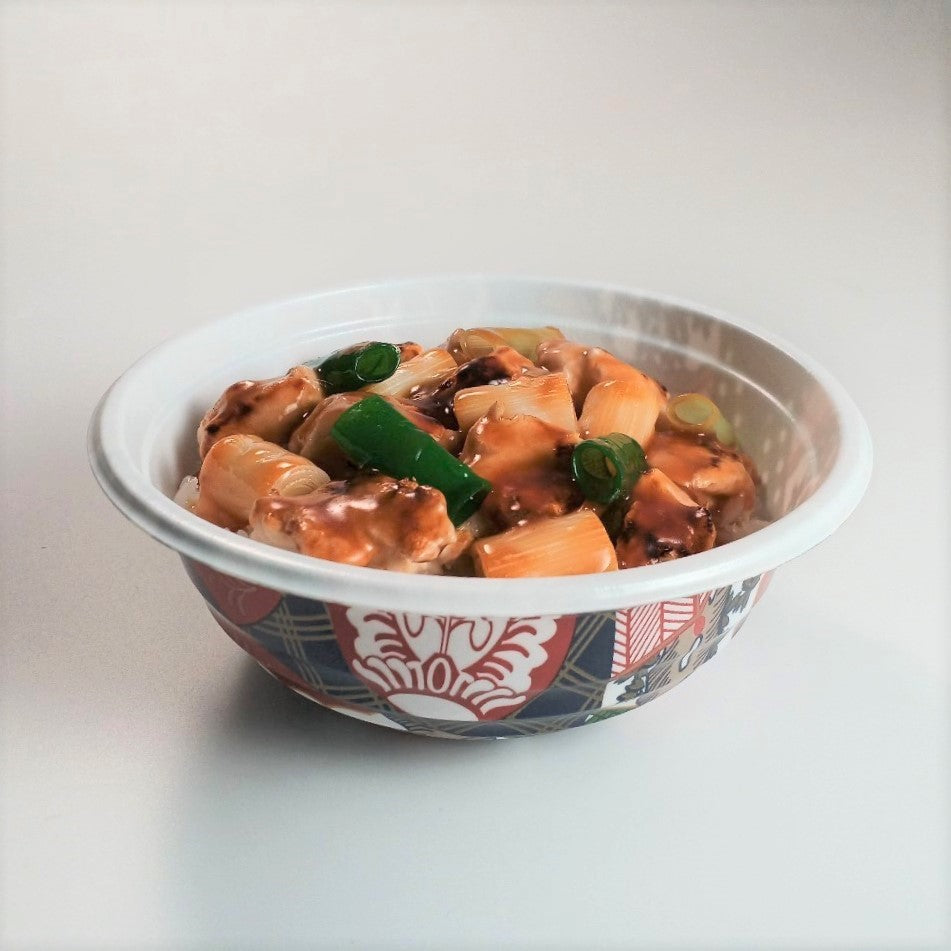 低発泡 プラスチックどんぶり容器 BF-362 絵巻 本体