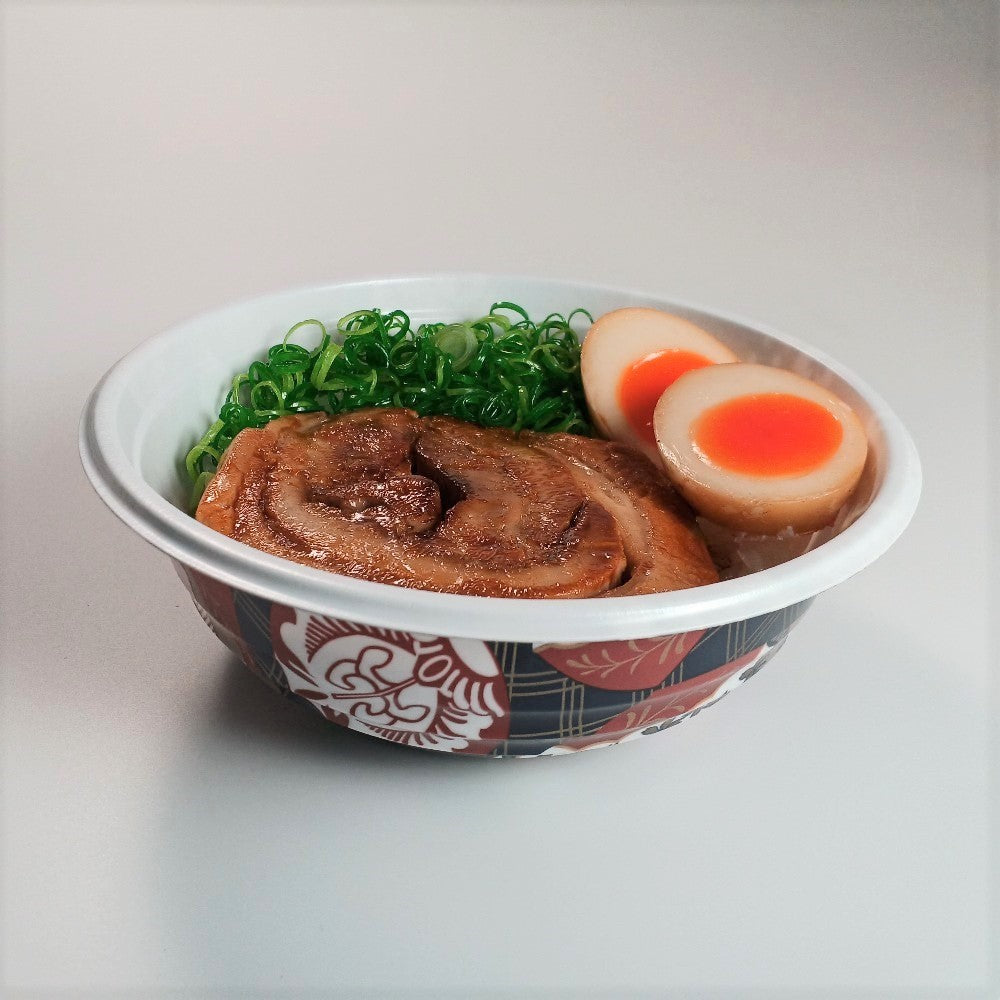 低発泡 プラスチックどんぶり容器 BF-361 絵巻 本体