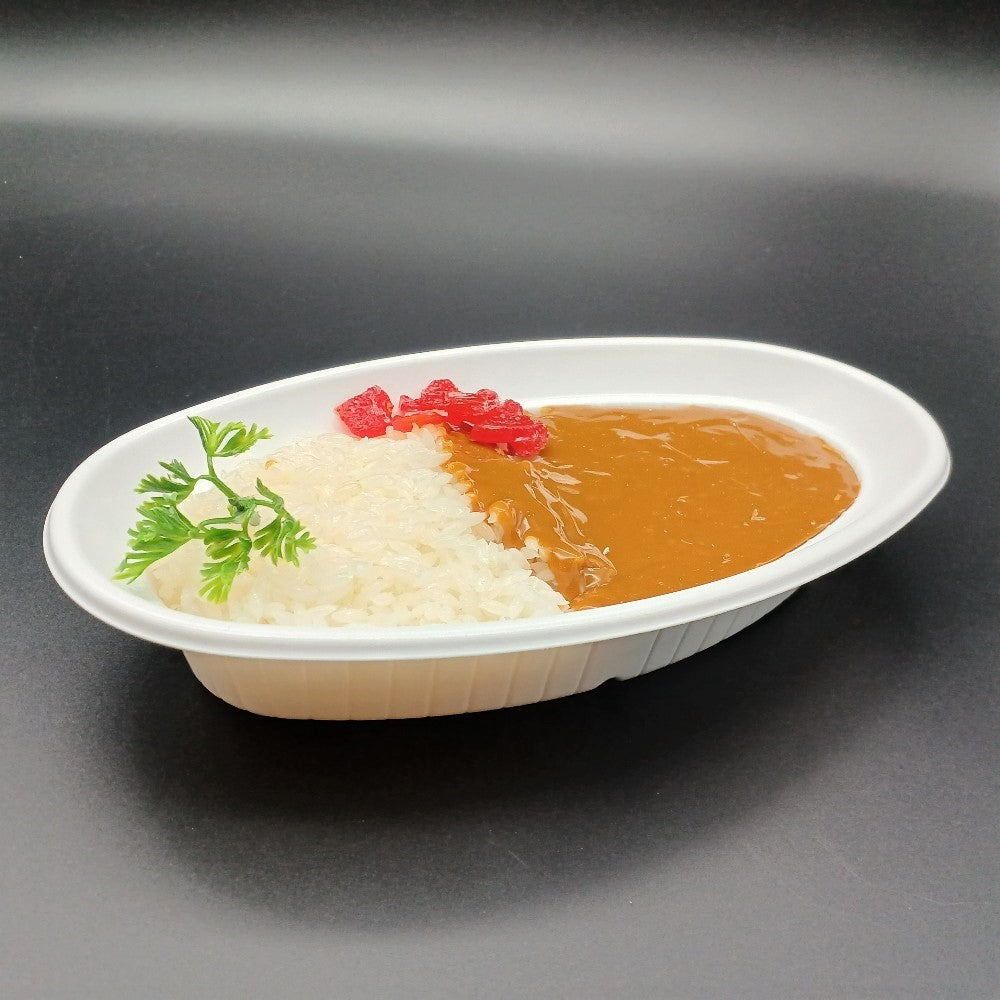 シーピー化成 カレｰ容器 BF-214 ホワイト 本体