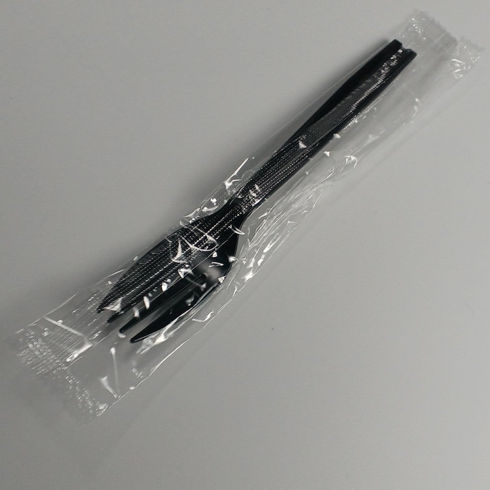 フォーク ＃160 単袋 ブラック