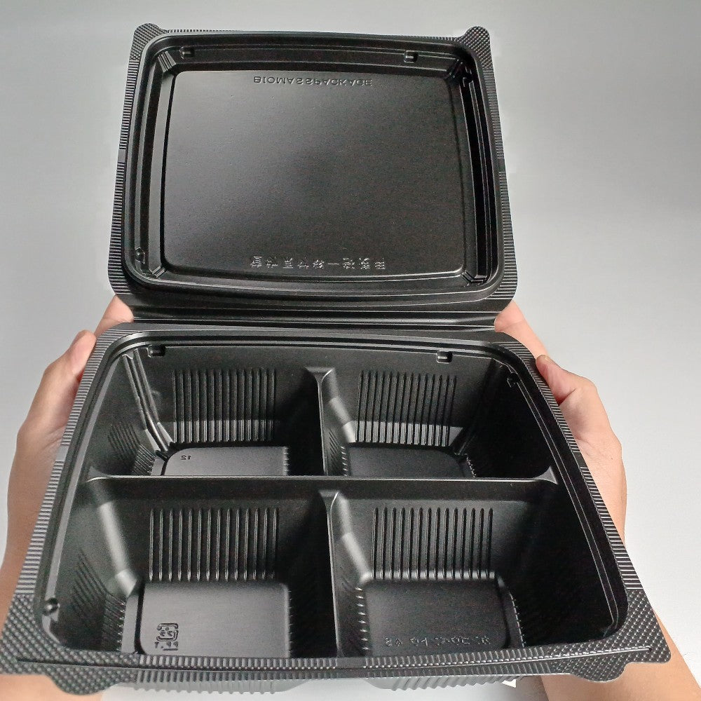 バイオデリカ 嵌合弁当4S 黒