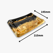 寿司8貫用　SFうま皿24　優　本体(215×145mm)