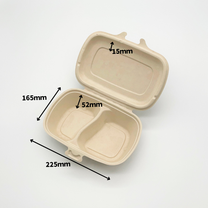 パルプヒンジコンテナL　２区切り