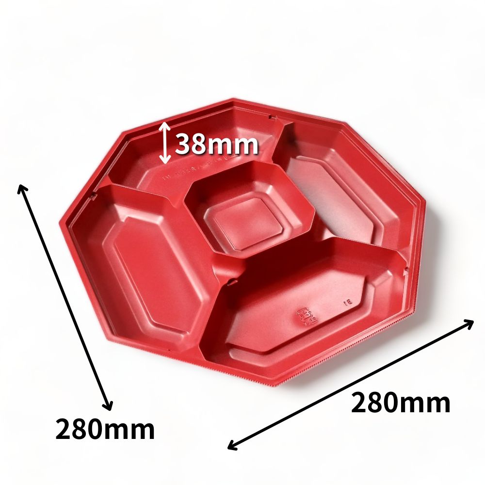 赤WPS-八角280-N1(内装) (269×269×38mm)