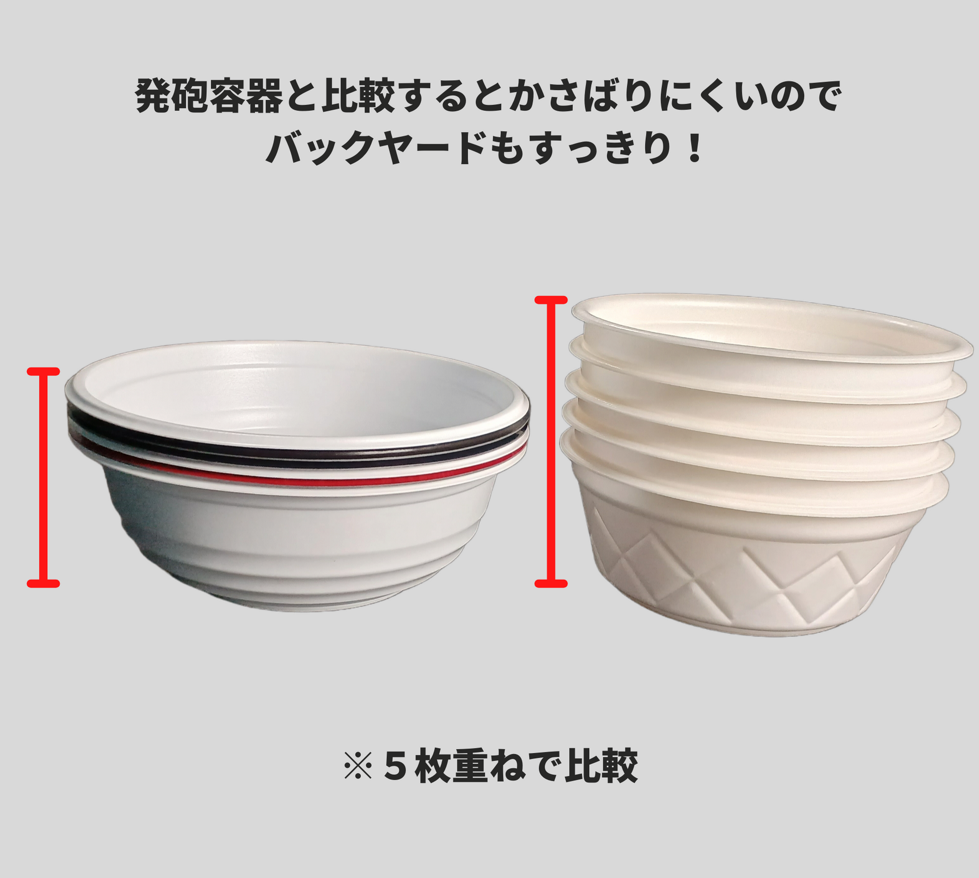 低発泡 プラスチックどんぶり容器 BF-363 金ねごろ 本体