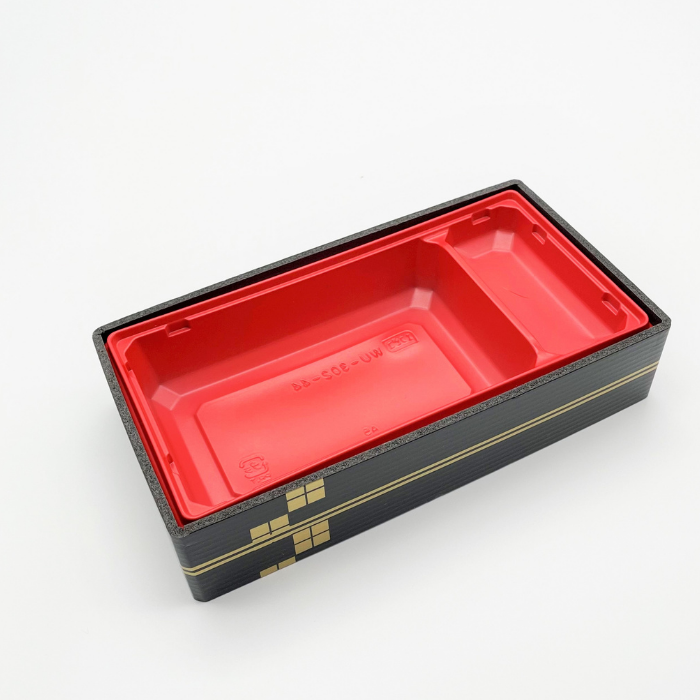 折箱重　WU-302-44　本陣赤　本体（207×110×mm）