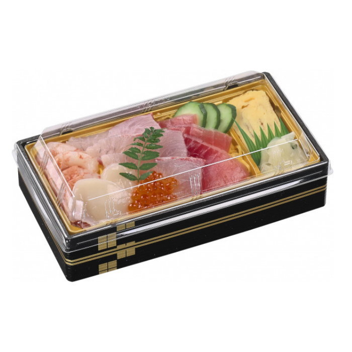 折箱重　WU-302-44　本陣金　本体（207×110mm)