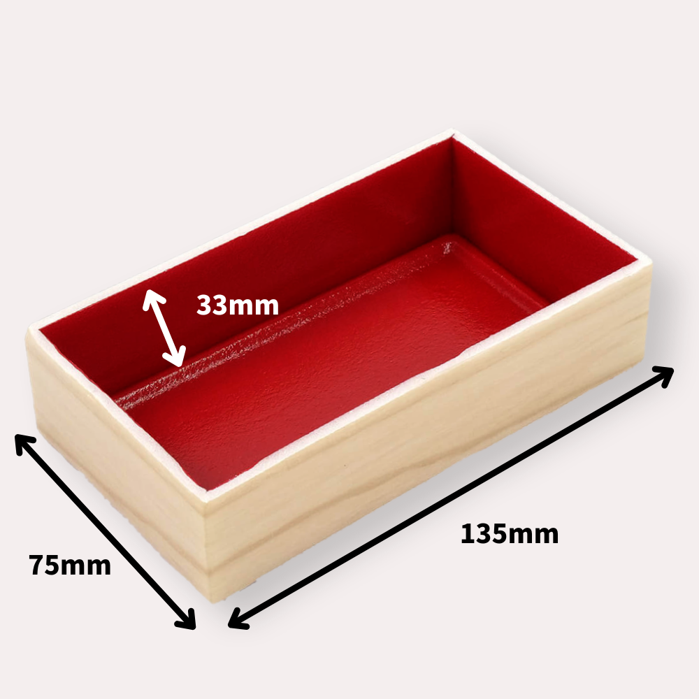 WHS-402-33（V）香木朱　蓋別売(135×75mm)