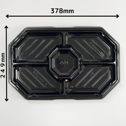 オードブル38-25 黒 本体（378×249mm）