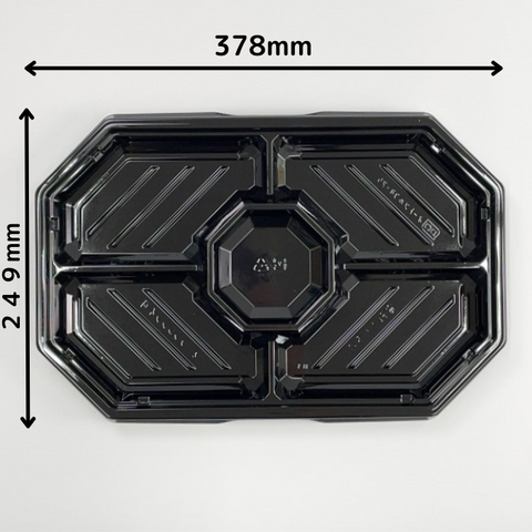 オードブル38-25 黒 本体（378×249mm）