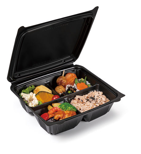 バイオデリカ 嵌合弁当4S 黒