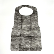 フジ 不織布エプロン F型中 8折 黒（720×390mm）