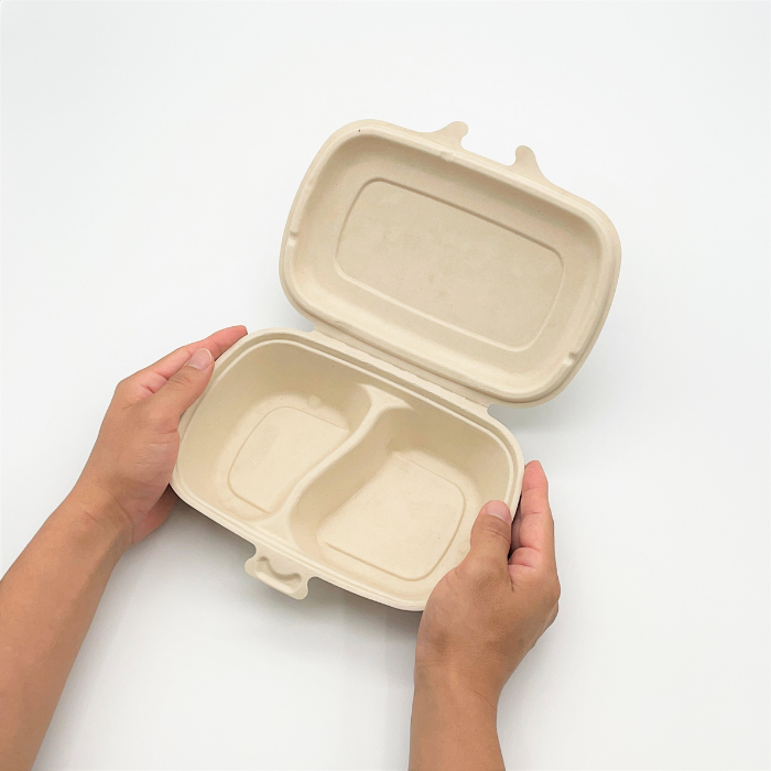 パルプヒンジコンテナL　２区切り