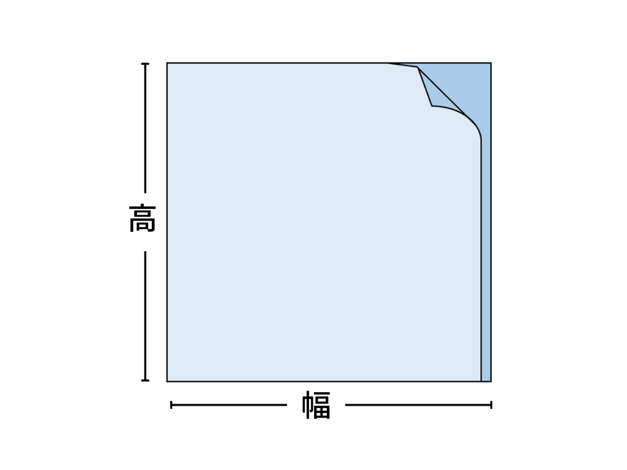バーガー紙袋　メルシー