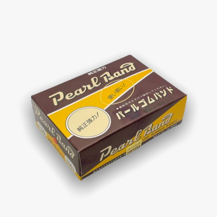 輪ゴム　パールバンド　100ｇ＃16　鮮明/赤