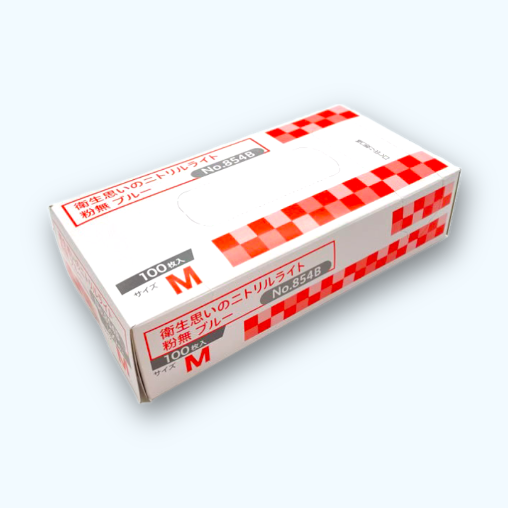 衛生思いのニトリルライト 854B　粉無 M