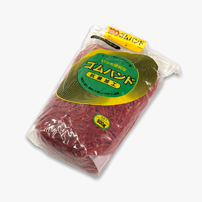 輪ゴム♯18　赤　500g