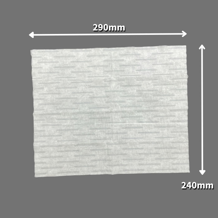 紙おしぼり　クリール　L平型（290×240mm）