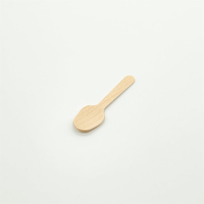 木製スプ－ン85 紙完封袋(茶色）