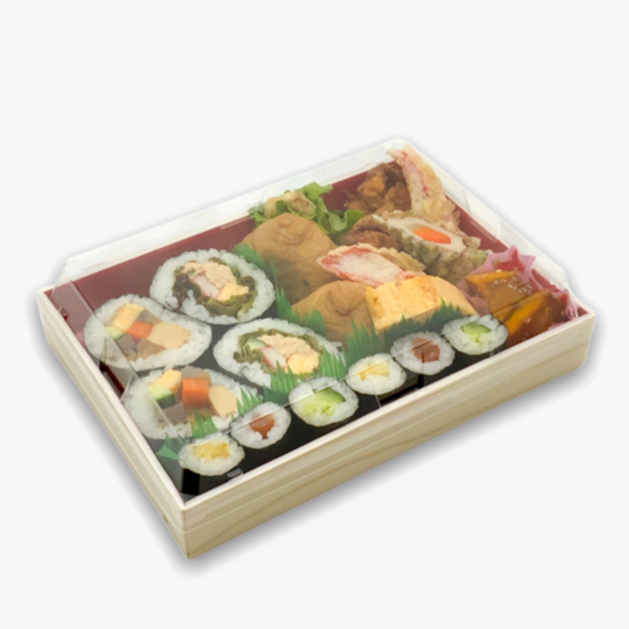 寿司18貫　WHS-423-33（V) 香木朱 本体(212×151mm)