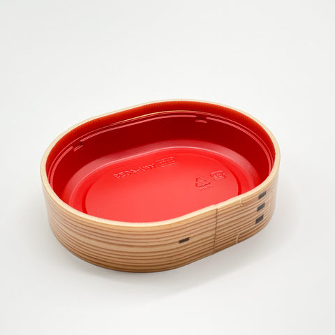 折箱弁当容器　わっぱ　WU-405 S　本体（165×134 mm）